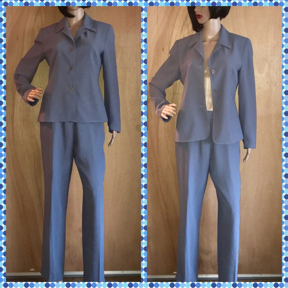 Pale Blue Career Suit